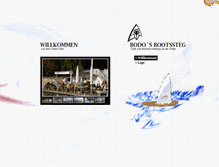 Tablet Screenshot of bodosbootssteg.de
